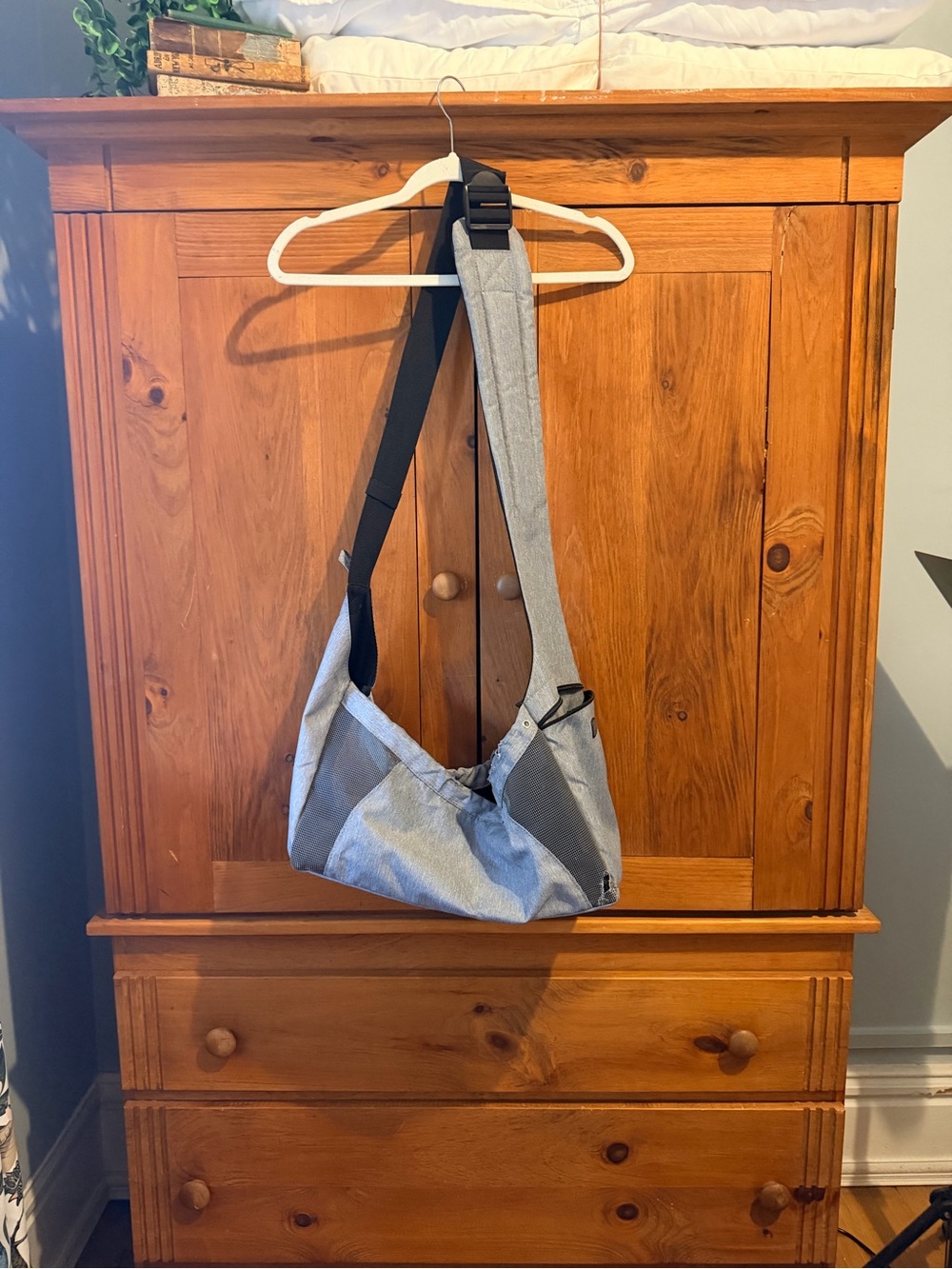 Outward Hound Gray Shoulder Pet Sling Carrier